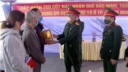 Bộ CHQS tỉnh Bắc Ninh: Tổ chức tiếp nhận tro cốt, di vật của nạn nhân tử vong do dịch Covid-19 ở TP Hồ Chí Minh